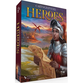 Thunderworks Games Настолна игра Cartographers Heroes - семейна (BGBG0002123N)