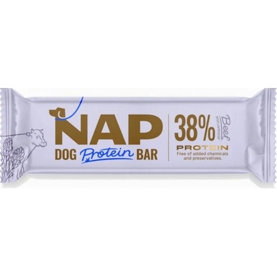 NAP Dog Proteinová tyčinka pro psy hovězí s levandulí 50 g