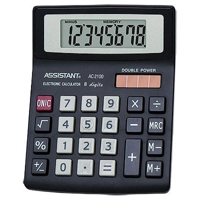 Настолен калкулатор Assistant AC 2100 (1214077)