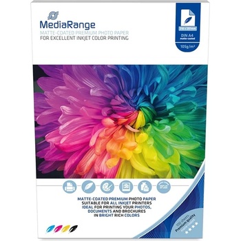 MediaRange Фотохартия MEDIARANGE MATTE 105g, A4, матова, 105 g/m2, 100 листа (MRINK116)