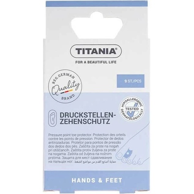 Titania Chranič prstů proti otlakům 9 ks