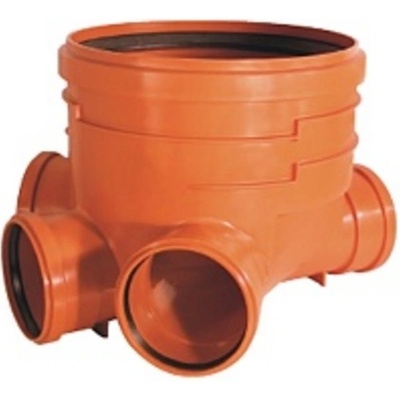 MIDAS Dno šachtové DN 315/160 Prav.Lev. - na hladkou trubku vč těsnění z PP