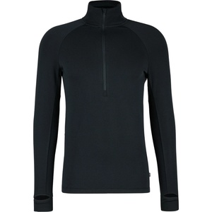 Stoic Мъжко мериносово термобельо Stoic MerinoSoft245 TuleboSt. Half Zip Merino shirt - Black (216-6926-0113)