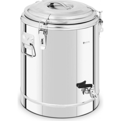 Royal Catering Termo nádoba- 30 l - s vypúšťacím kohútom RCTP-30ET
