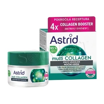 Astrid Нощен крем Astrid 50ml Мулти колаген