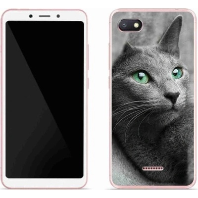 Pouzdro mmCase gelové Xiaomi Redmi 6A - kočka 2