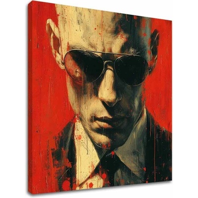 Obraz Hitman - Zmysel pre detail | dokončené rukou umelca - 100x100 cm