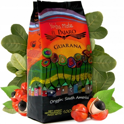 Yerba maté El Pajaro Guarana 1 kg