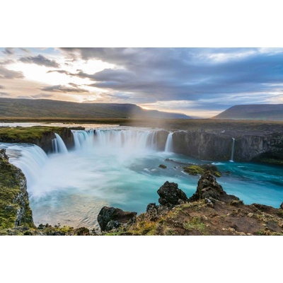 Dimex MS-5-3192 Vliesová fototapeta Vodopád Godafoss rozměry 375 x 250 cm