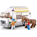 Stavebnice Sluban Sluban B0559 Town Vůz pro přepravu koní 170 ks