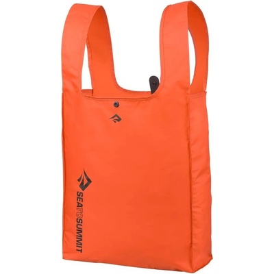 SEA TO SUMMIT Fold Flat Pocket Shopping Bag Crimson