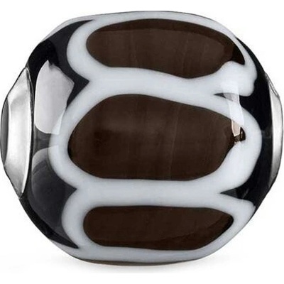 Thomas Sabo Korálek Skleněný barevný K0250 017 2 Karma Beads glass black/w