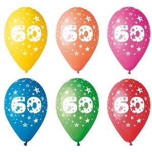  Балон, 26 см, многоброен, 60 11-print60 (11-print60)