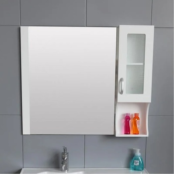 Inter Ceramic Огледален шкаф ICMC 133 - 1, 90x15x70см (133-1)