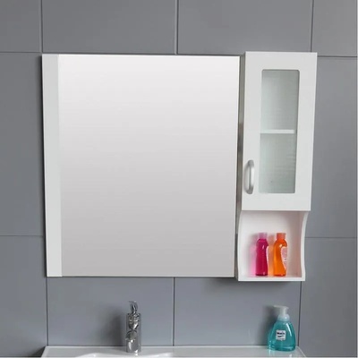 Inter Ceramic Огледален шкаф ICMC 133 - 1, 90x15x70см (133-1)