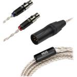 Meze Audio Кабел Meze Audio mini XLR/4 pin XLR Premium балансиран - сребро (MEM-S4)