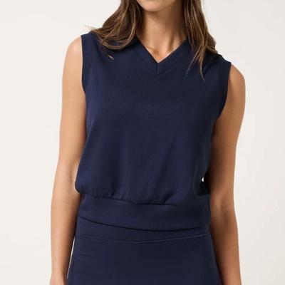 Travis Mathew Skyloft Soft Vest Navy Blazer