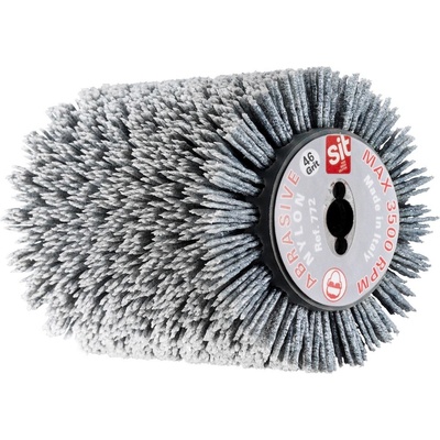 CMN-KARNASCH Kartáčovací válec Makita abrazivní nylon 115 mm Šířka kartáče: 115, Délka drátu: 21, Hrubost: 46gr