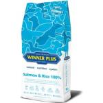 WINNER PLUS Super Premium Salmon & Rice - пълноценна храна за пораснали кучета от всички породи, подходяща за чувствителни или алергични кучета, Германия - 18 кг