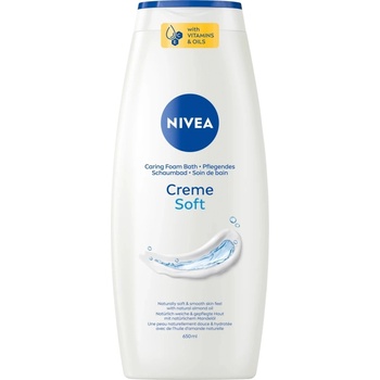 Nivea Creme Soft krémová pena do kúpeľa 750 ml