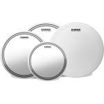Evans EPP-EC2SHDD-R EC2S Clear Rock with HD Dry Snare Batter Комплект кожи за барабани (EPP-EC2SHDD-R)
