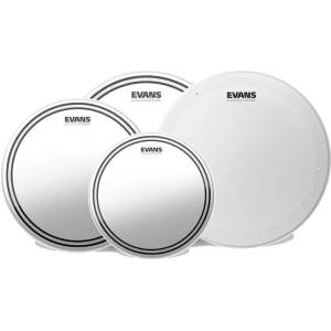 Evans EPP-EC2SHDD-R EC2S Clear Rock with HD Dry Snare Batter Комплект кожи за барабани (EPP-EC2SHDD-R)