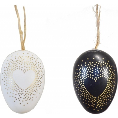 Lepaso Plastová vajíčka na zavěšení, s/12, 6 cm
