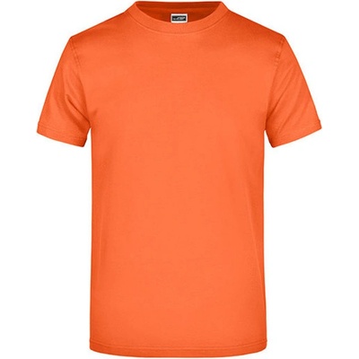 James & Nicholson tričko JN002 dark orange