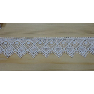 Krajka 100% Polyester š.4,5cm