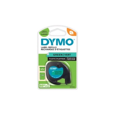 DYMO LetraTag páska plastová 12mm x 4m, zelená S0721640
