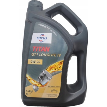 Fuchs Titan GT1 LL IV 0W-20 5 l