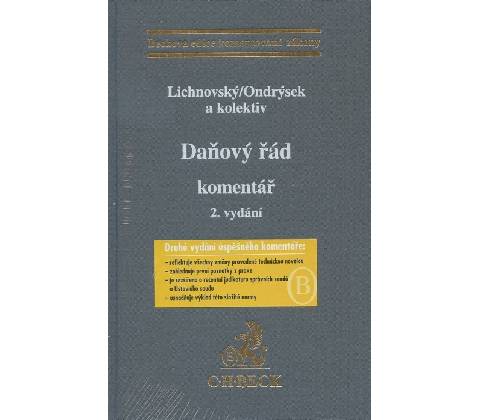 Daňový řád komentář