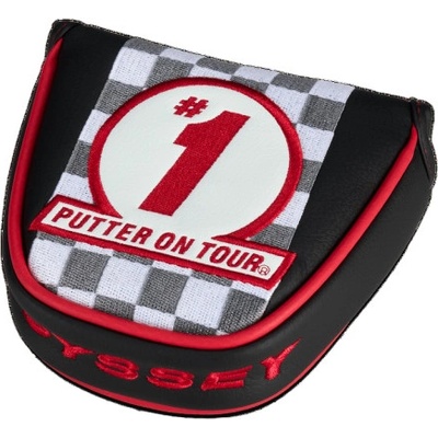 Odyssey headcover Tempest mallet černo/bílo/červený