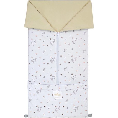 Emitex 2v1 BARY bavlna Little Bee + Green Ston