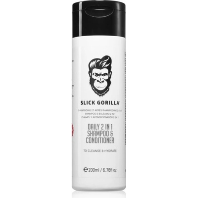 Slick Gorilla Daily 2 in 1 Shampoo & Conditioner šampón a kondicionér 2 v1 200 ml