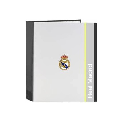 Real Madrid C. F Папка с пръстени Real Madrid C. F. Бял A4 27 x 33 x 6 cm