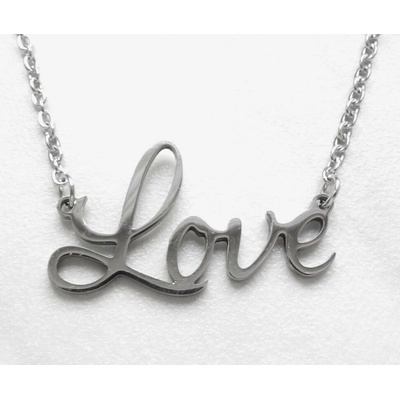 Blingstar Řetízek s nápisem love II z nerez oceli N1526