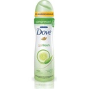 Deodoranty a antiperspiranty Dove Go Fresh Touch Okurka & Zelený čaj deospray 75 ml