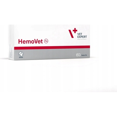 VetExpert HemoVet přípravek se železem pro psy 60 tbl