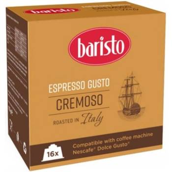 Baristo Espresso Gusto Cremoso, 16 бр. кафе капсули за Nescafè Dolce Gusto система