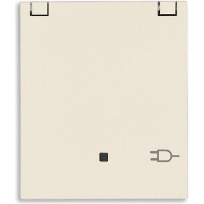 Vimar 30208. CC Контакт SICURY Schuko с капак Linea 2P+E 16A 2M, Canvas, (30208.CC)