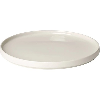 Mělký talíř Blomus PILAR P.27cm krémový