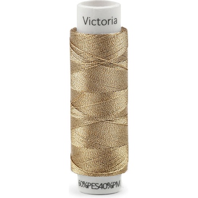 Metalické nitě Victoria 100 m Varianta: 2/ 02 zlatá, Balení: 10 ks 50126/122650/233023