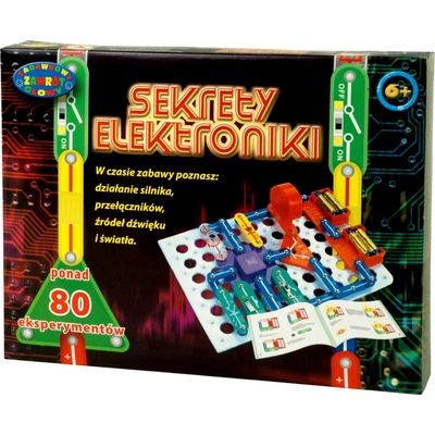 Dromader Tajemství elektroniky 80 experimentů mini