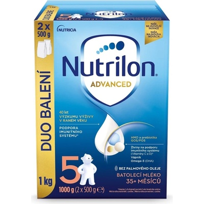Nutrilon 5 Advanced DUO balenie 1 kg