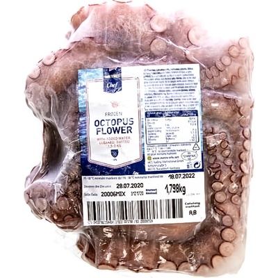 Metro Chef Chobotnice - květ mražené cca 2 - 3 kg