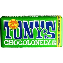 Tony's Chocolonely Hořká Čokoláda s Mandlemi a Mořskou solí 180 g