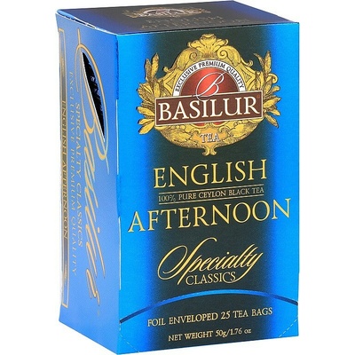 Basilur Specialty English Afternoon papier 20 x 2 g