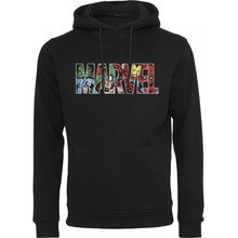 Marvel Logo Character Hoody black