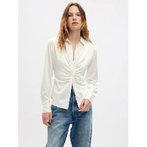 GAP Сатенена риза GAP GAP | Byal | ЖЕНИ | XS